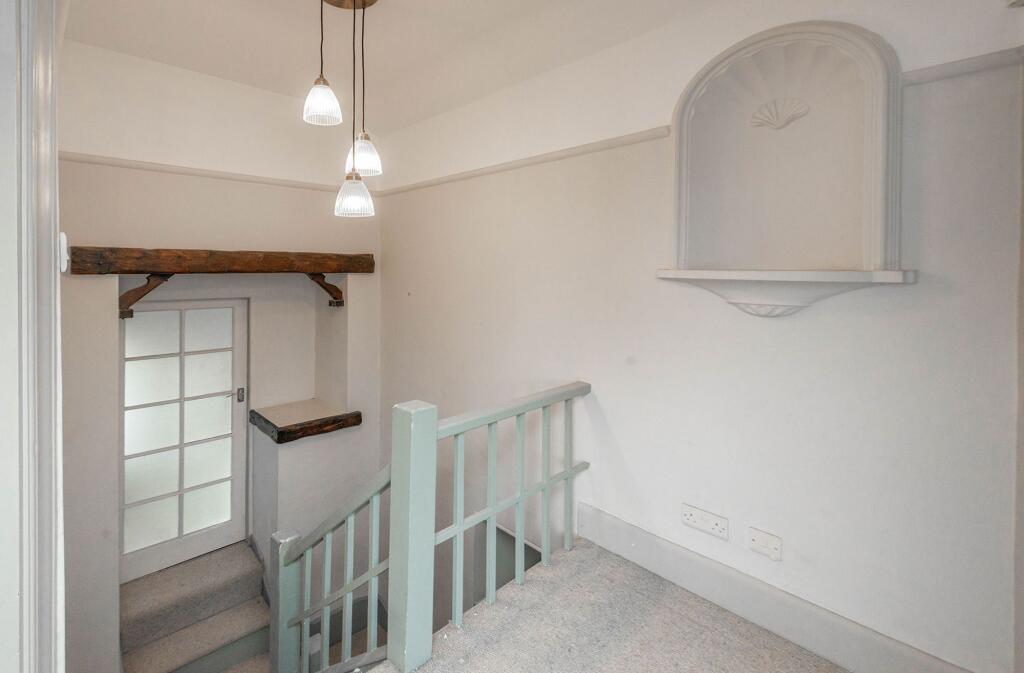 PORCH HALLWAY AND LANDING