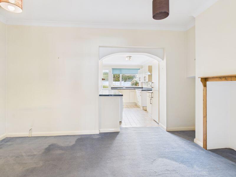 Dining Room through to Kitchen