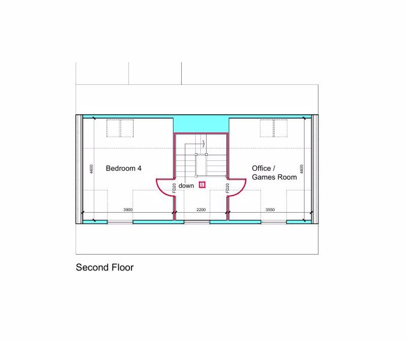 Second floor plan