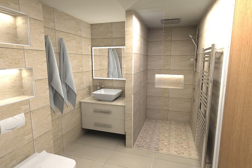 Harris, Aberlash, basin shower view.JPG