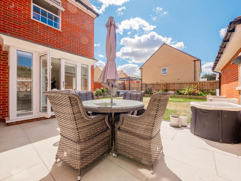 Patio onto Garden