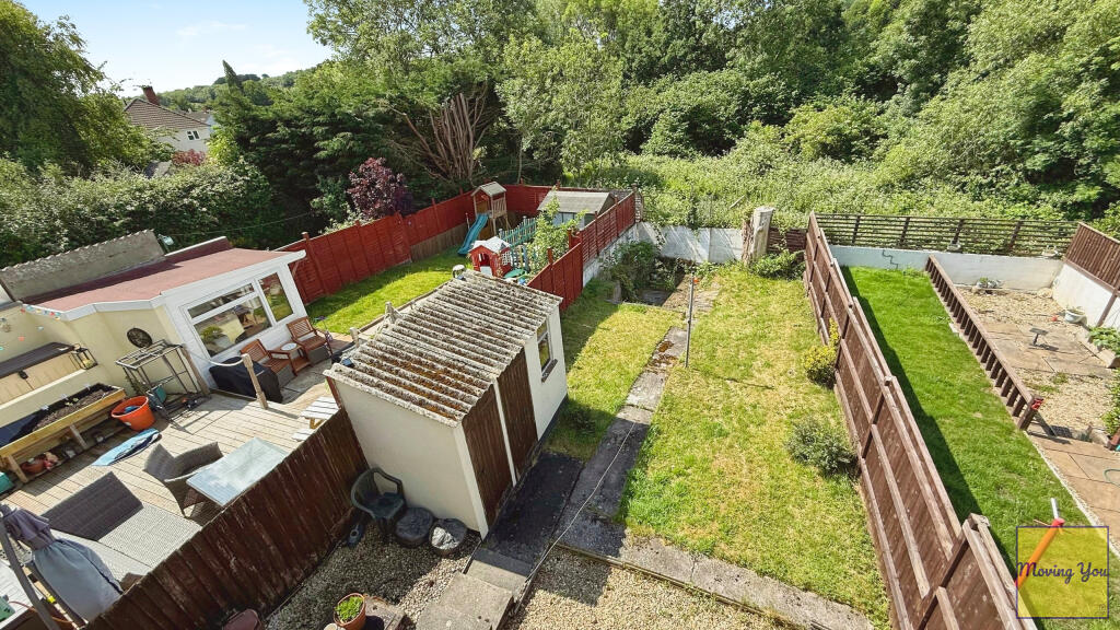 View of the garden