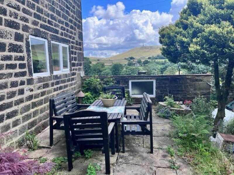 Patio with Stoodley Pike Views