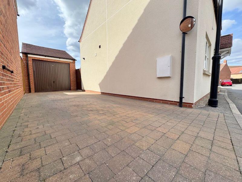Driveway to garage