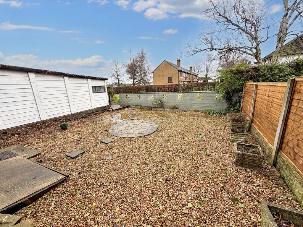 Rear garden