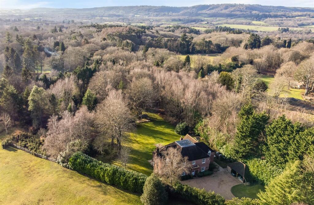 Aerial Front of House