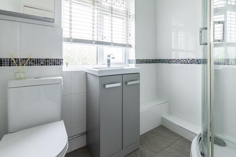 Refitted shower room