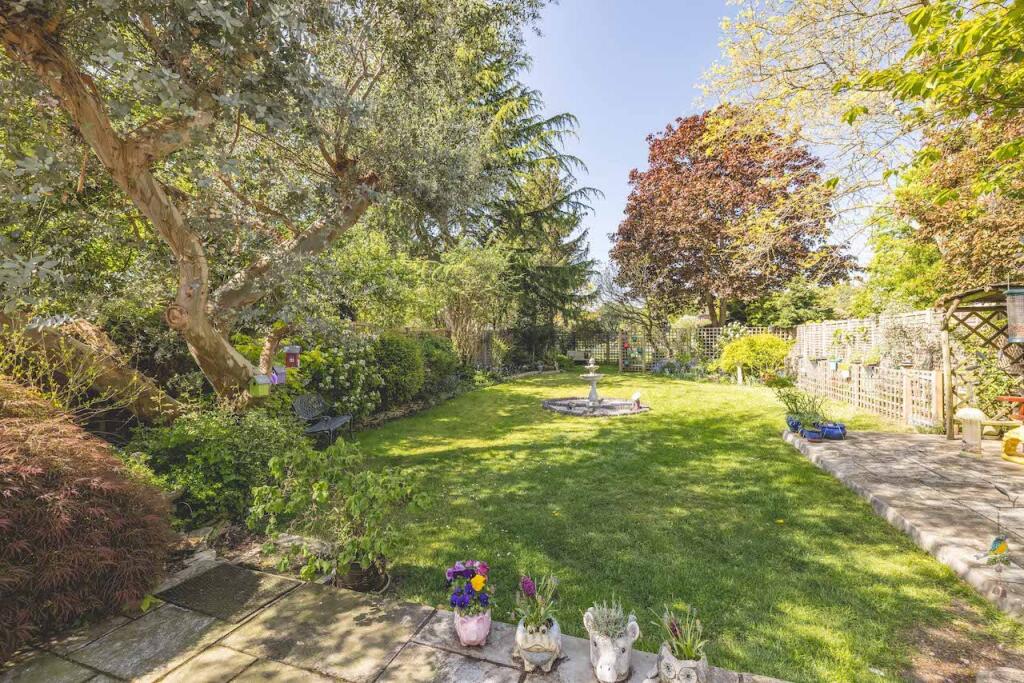 Rear garden