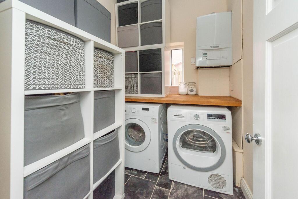 UTILITY ROOM AND DOWNSTAIRS W.C