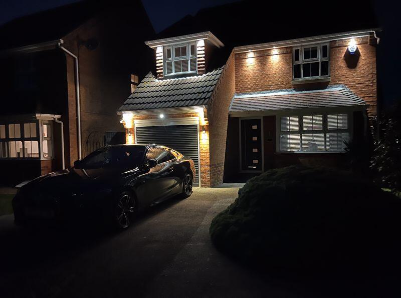 Night View of the front