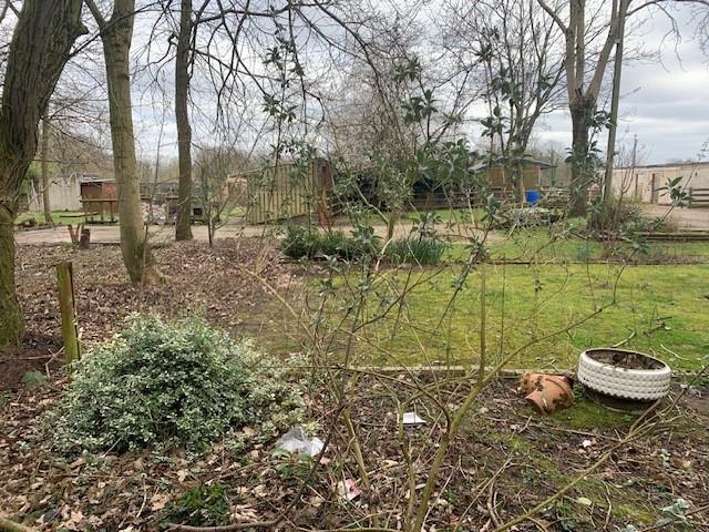 Land to the property.