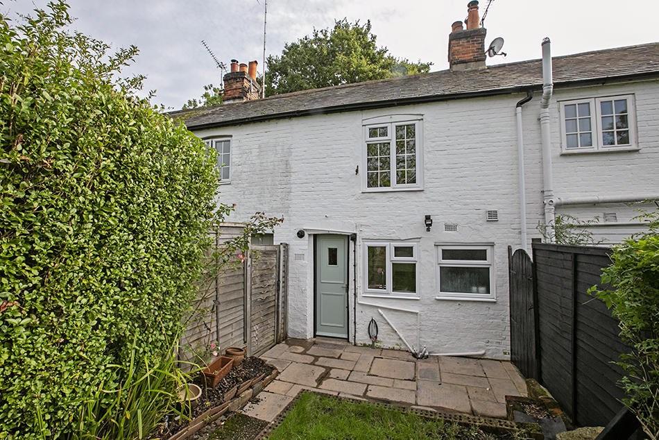 Rear of cottage