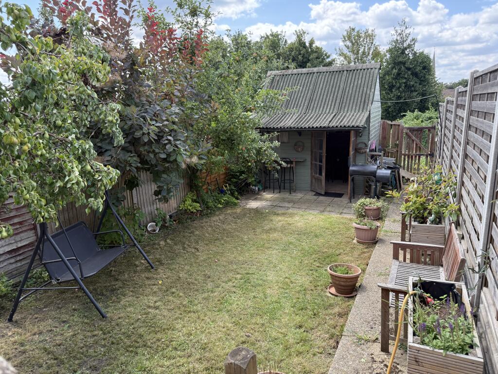 Rear garden