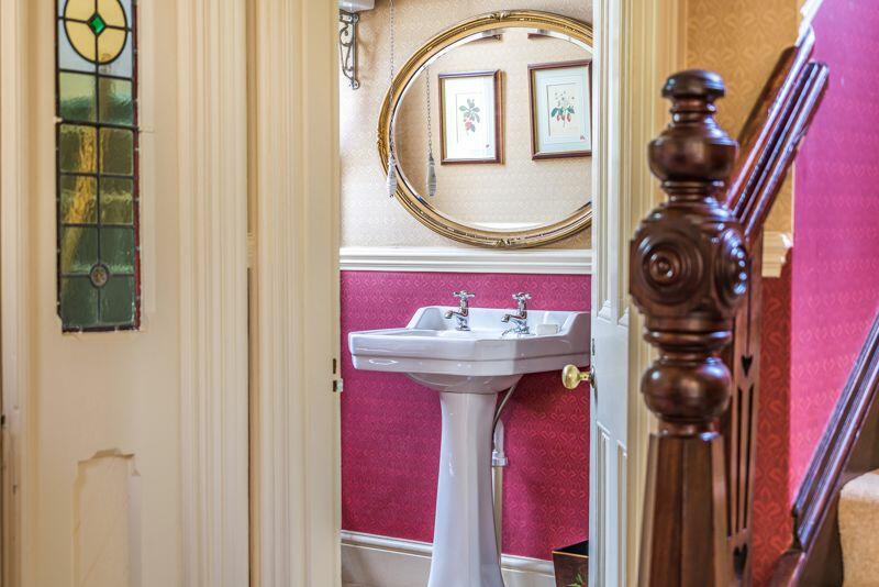 Downstairs cloakroom