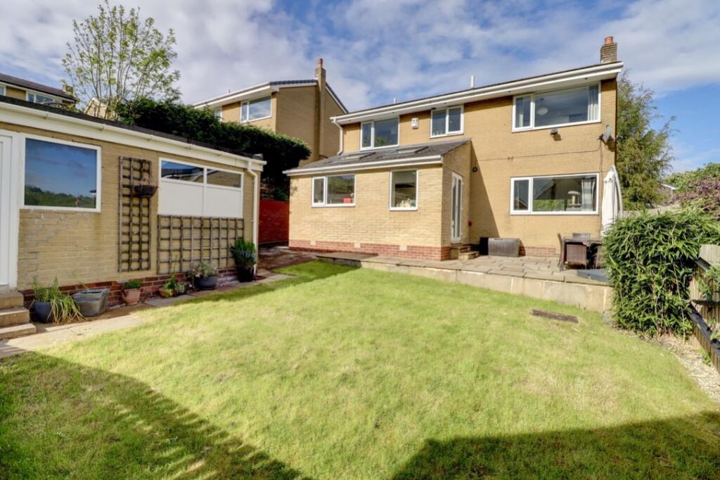 Rear view of property