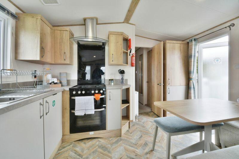 Kitchen and dining area