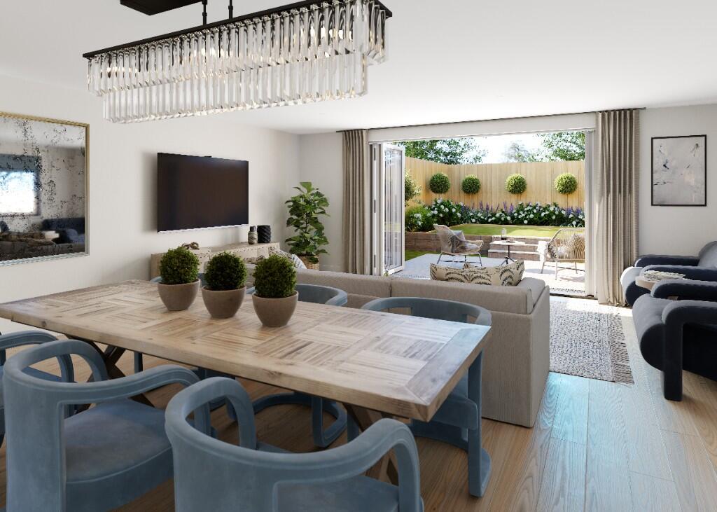 Dining area CGI