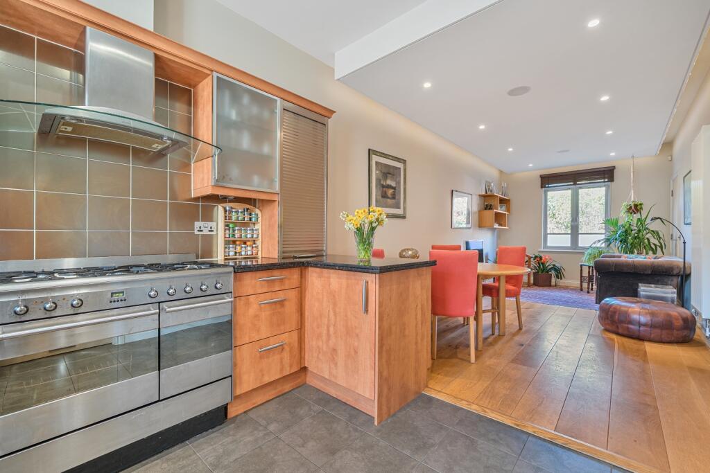 Kitchen to family room