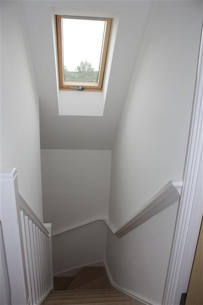 Staircase to first