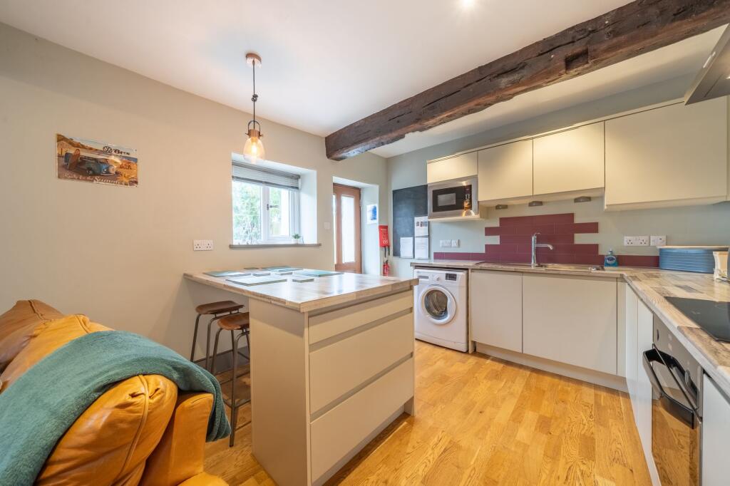 Open plan living area