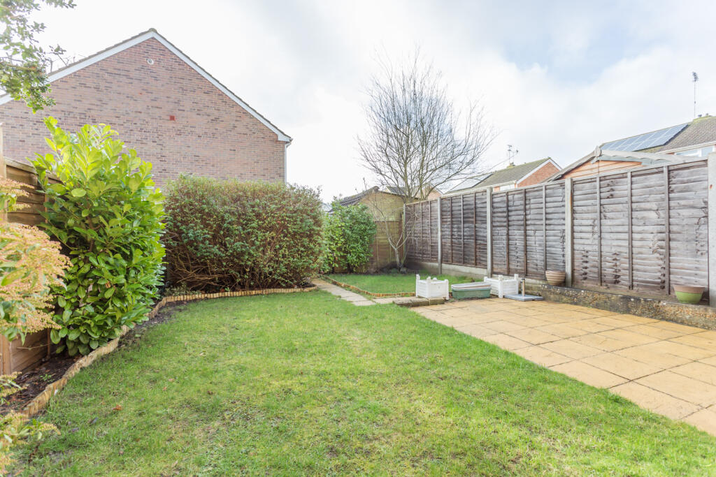 Sunny Rear garden