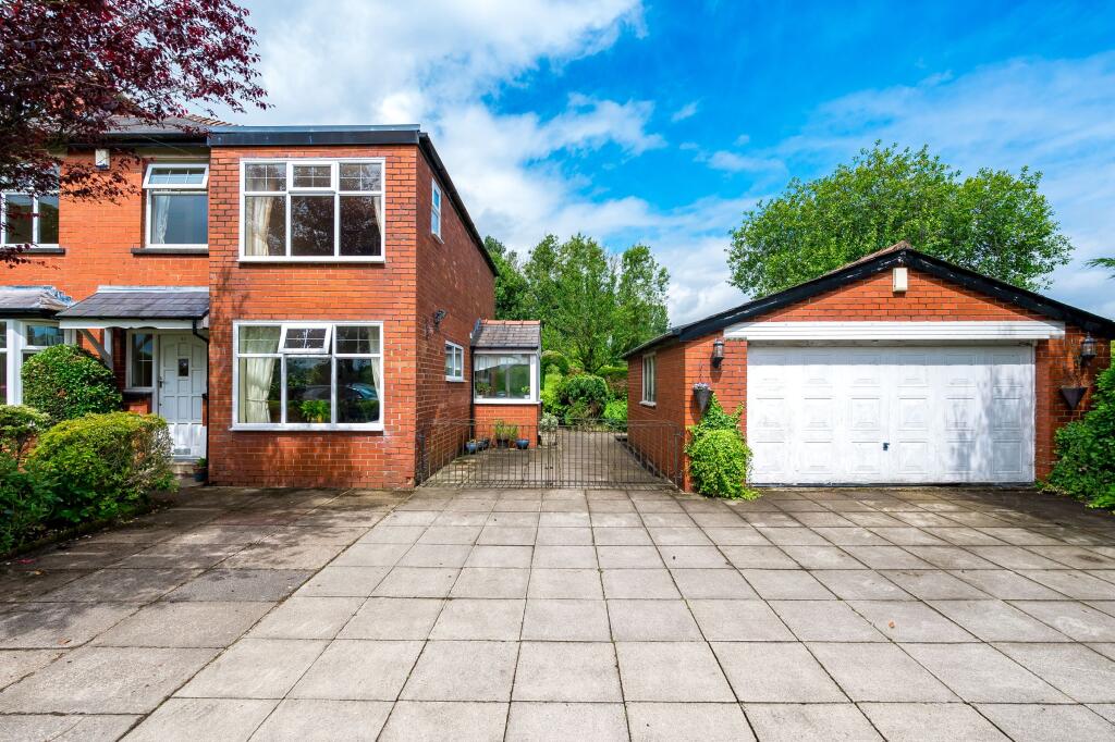 Double Garage and Drive