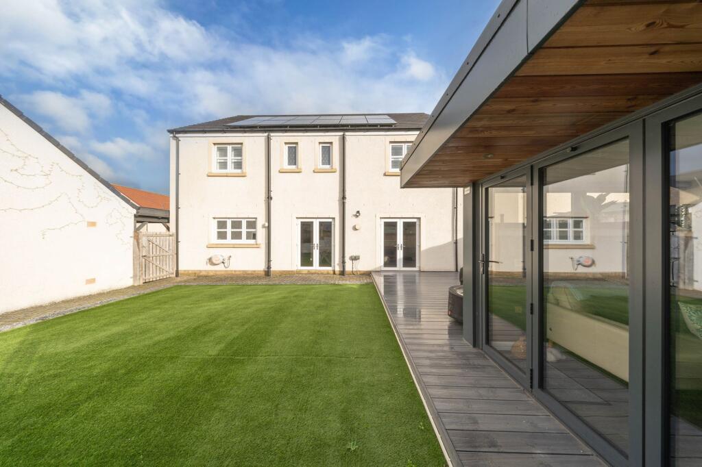 Rear of Property