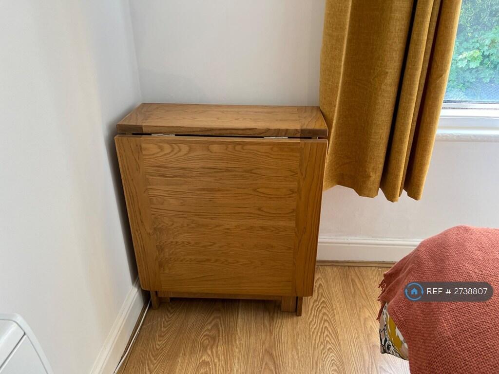 Said Oak Folding Table Can Be Used As a Desk