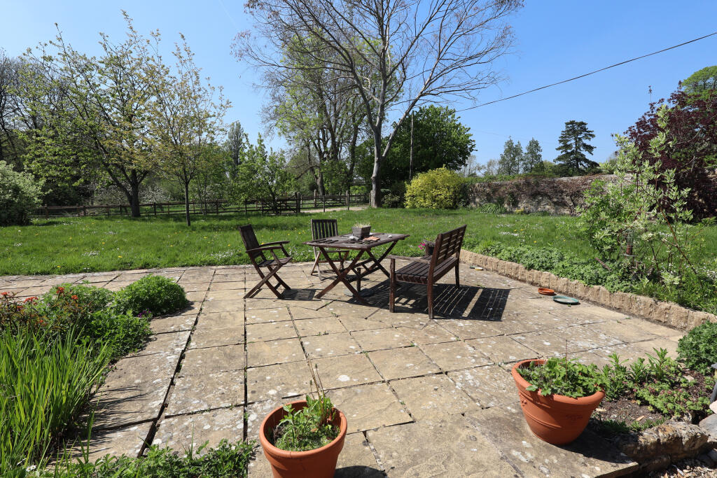 Patio and garden