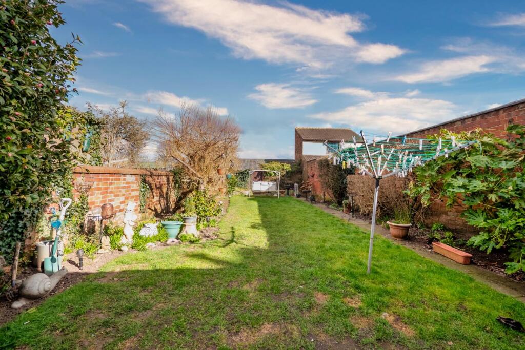 Rear garden