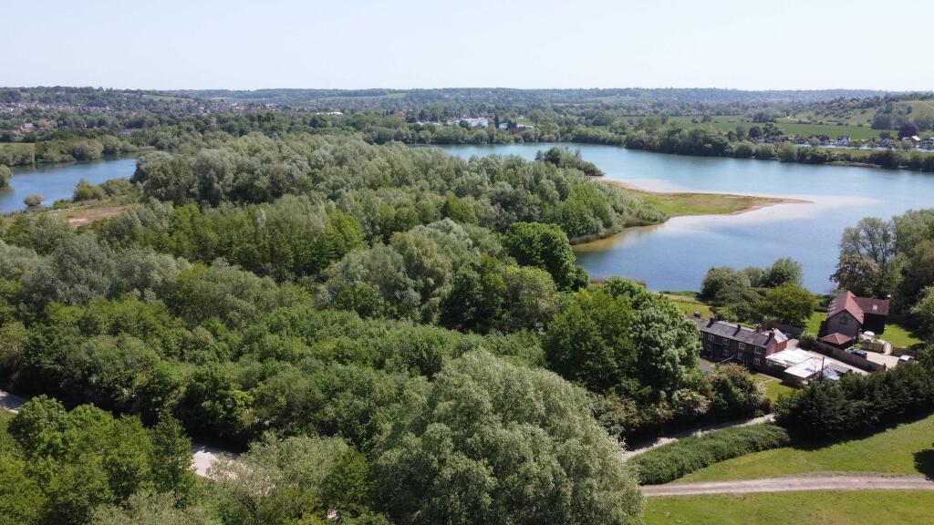 Aerial View Taken From Above The House