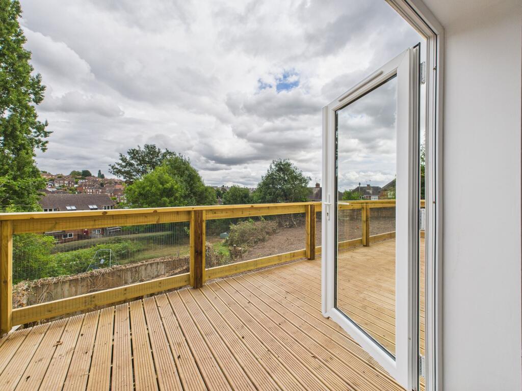 Raised Decking off Lounge
