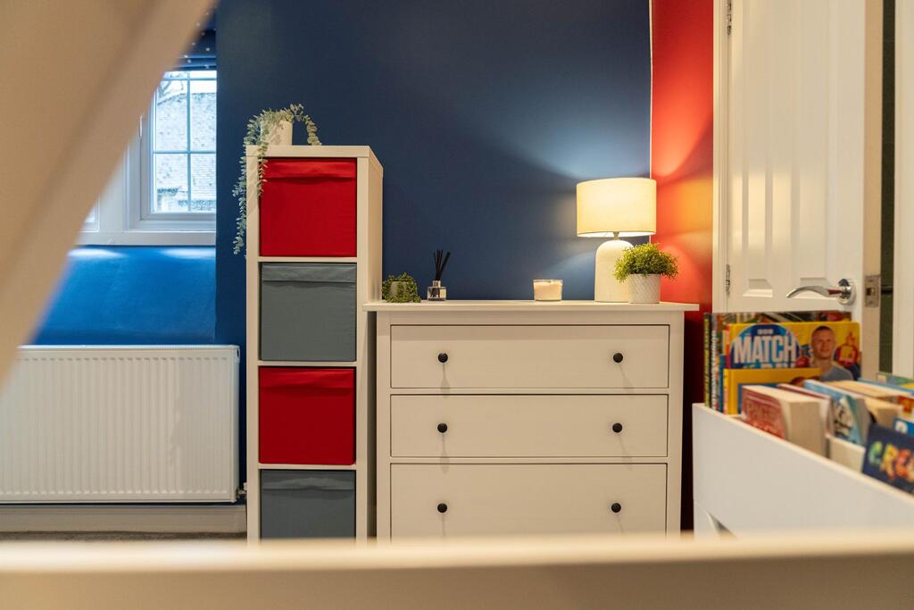 Ample space for storage in bedroom 3