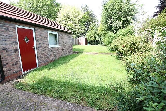 Rear garden
