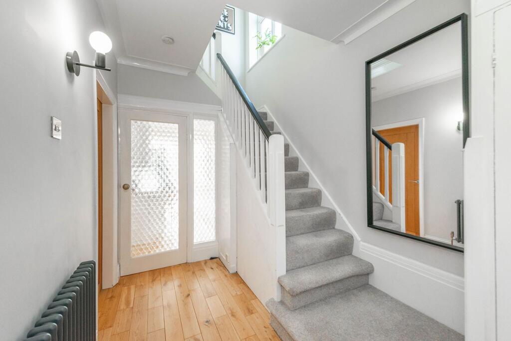 PORCH HALLWAY AND LANDING