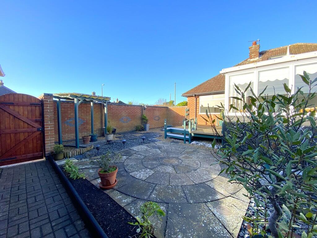 Rear garden