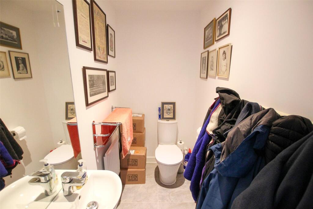 Cloakroom.