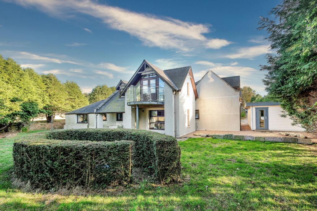 Rear of house