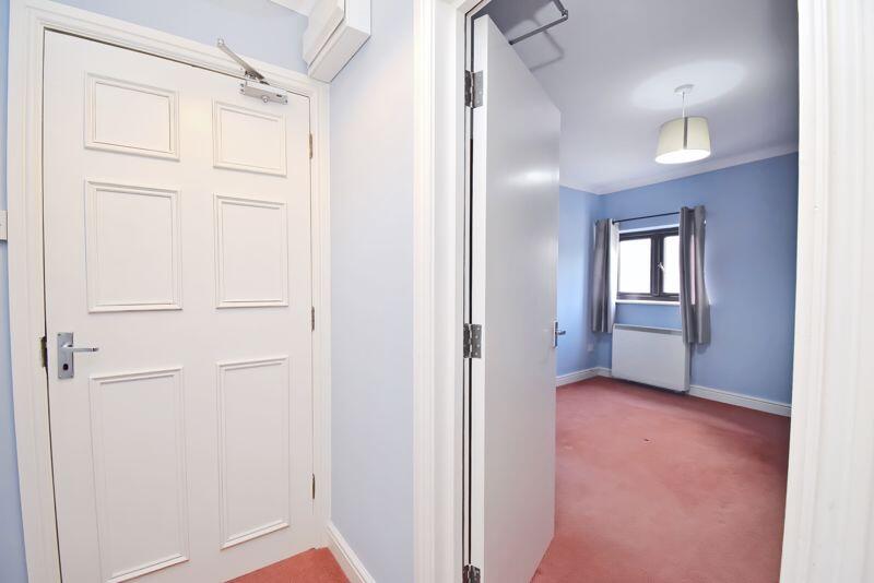 Entrance hall and bedroom 