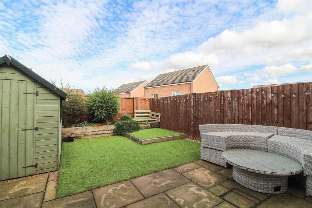 Rear garden