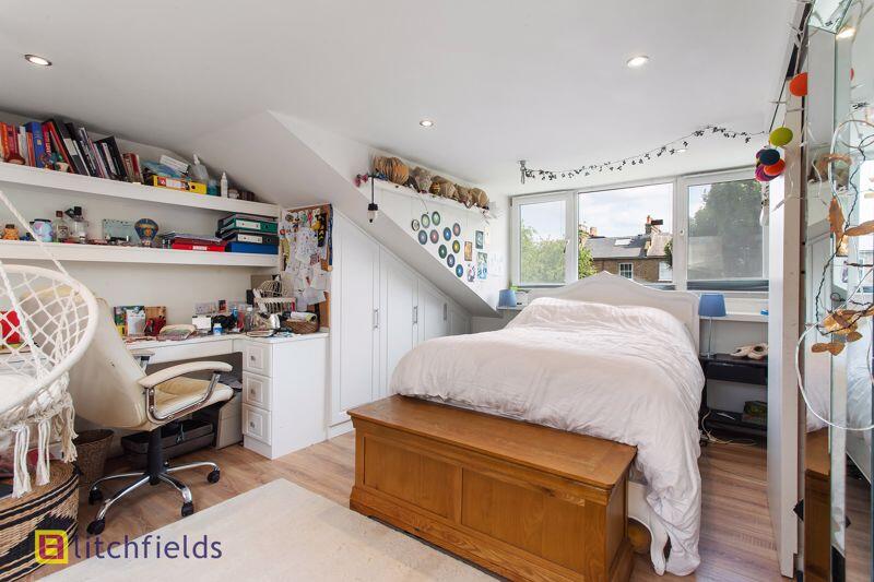 Second/top floor Bed