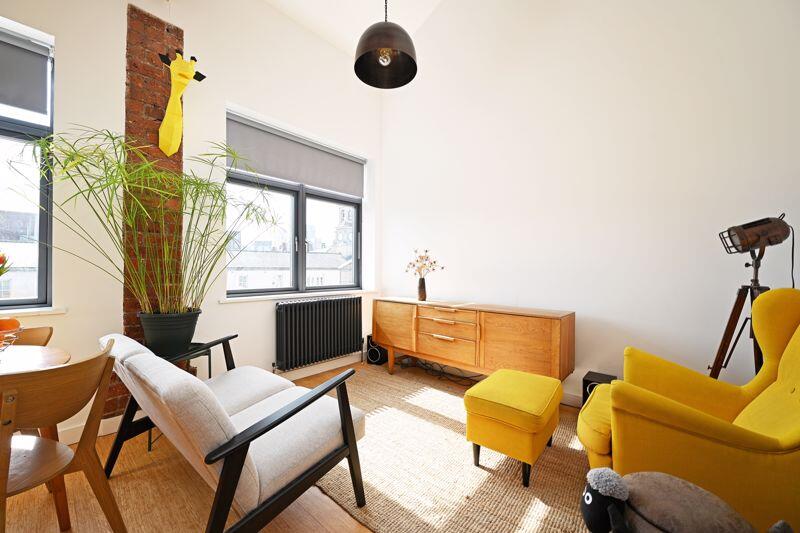 Open plan living area