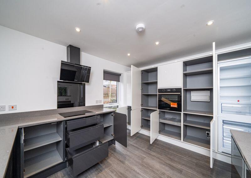 cupboards open