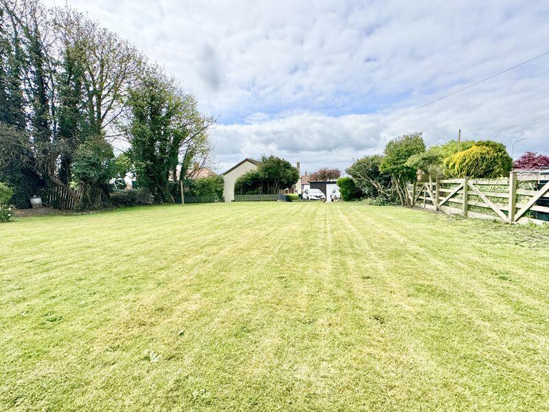 Rear garden