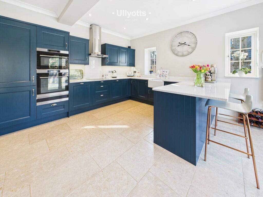 Open plan kitchen...