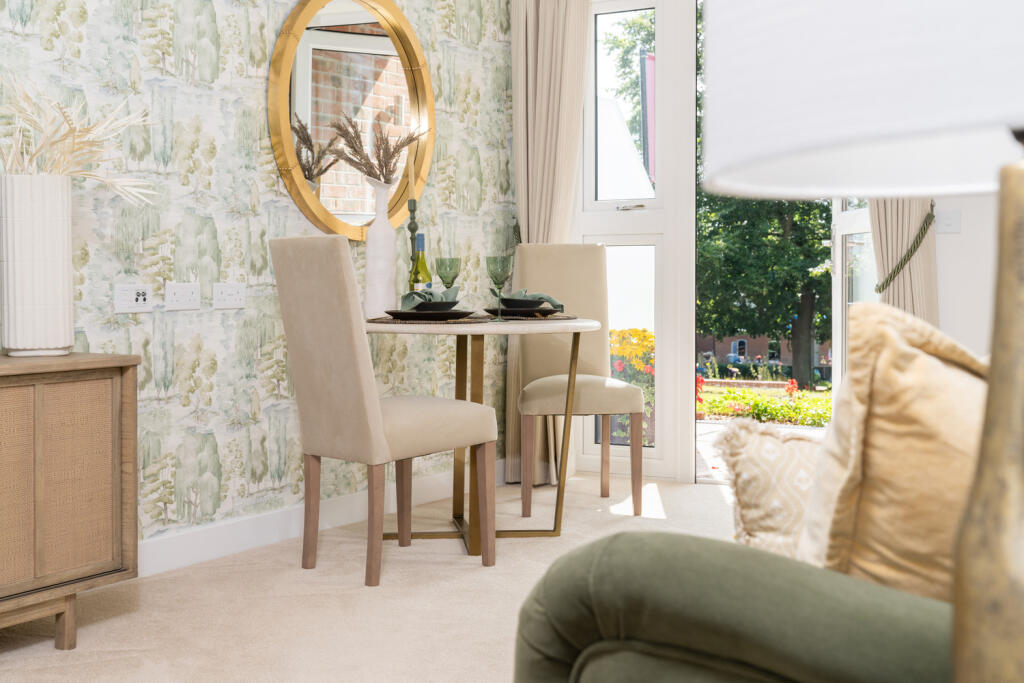 Show home living room