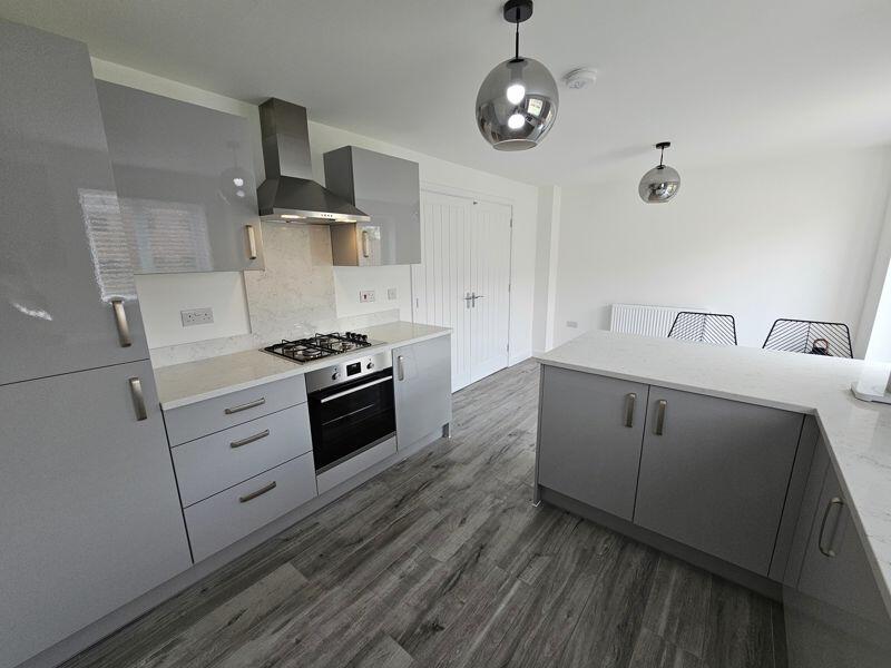 Kitchen into Dining Area