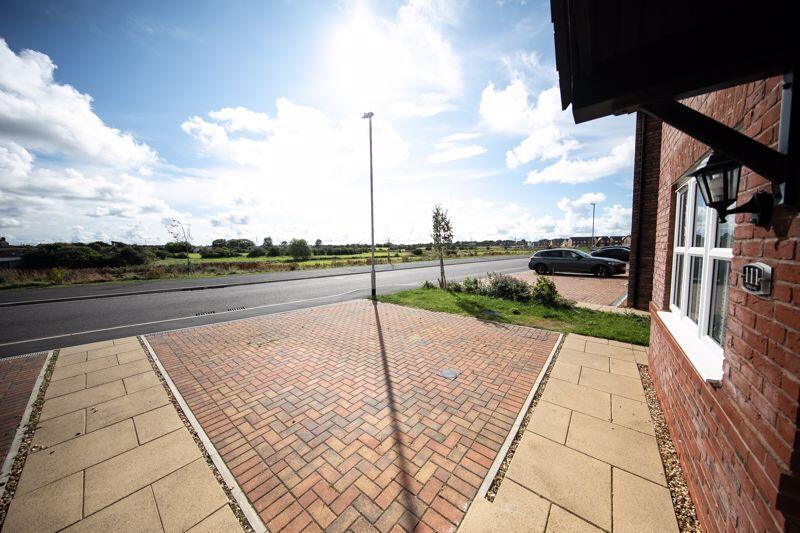 Off road parking and open outlook