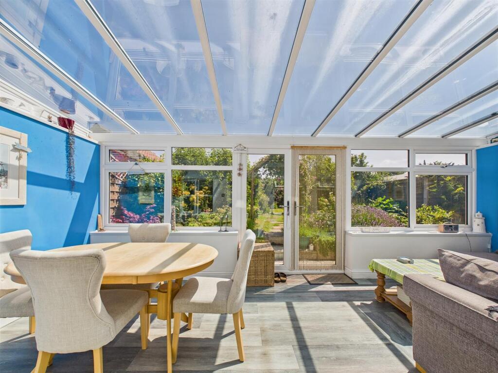 Upvc conservatory:
