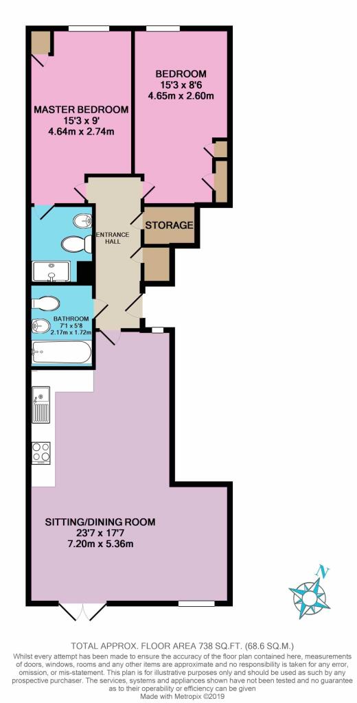 2d Colour plan southdown